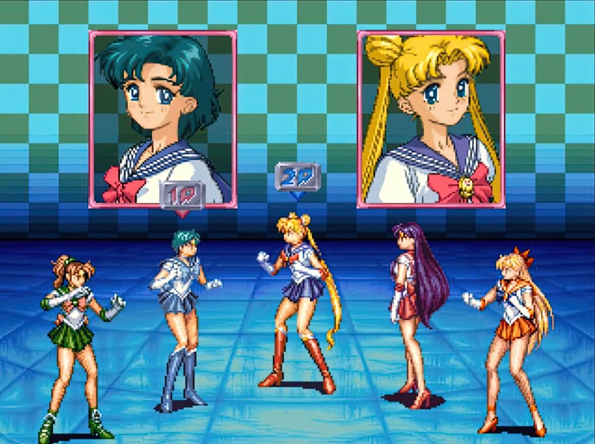 Pretty Soldier Sailor Moon - геймплей игры Arcade